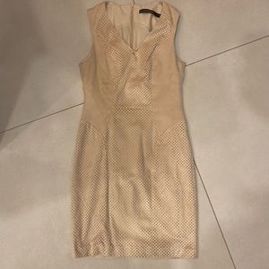 Women Beige Dress Iris Setlawke